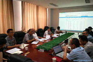 自治区运管局对新疆交通运输物流公共信息平台的项目进行交流评估
