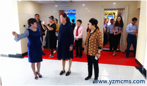 昌吉州政协领导到汇通互联公司调研